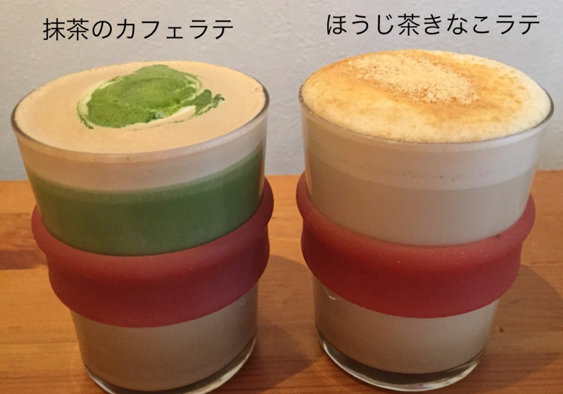 ホット宇治抹茶のカフェラテ 8オンス コーヒーコーントウキョウ テイクアウト デリバリーの注文 Deli Holic