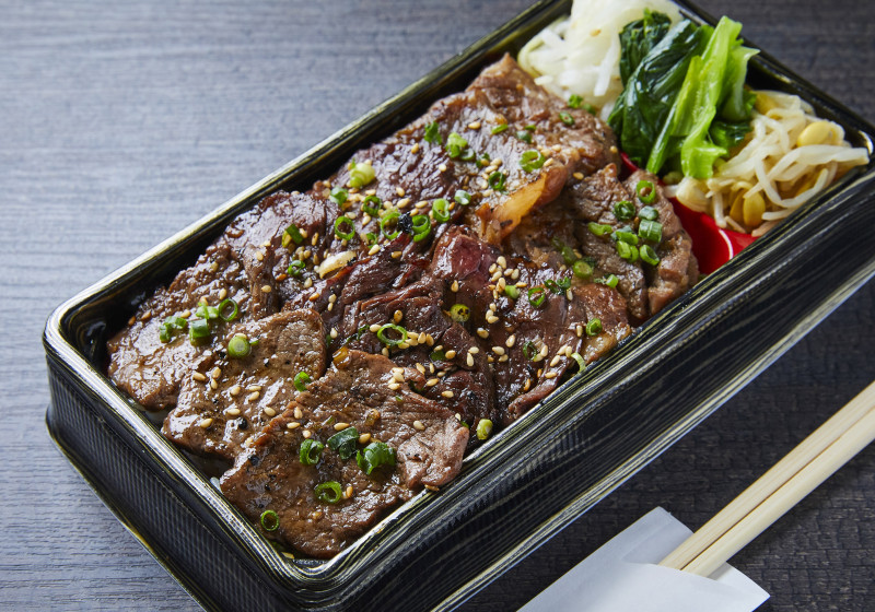 3点弁当 カルビロースハラミ Manna Restaurant テイクアウト デリバリーの注文 Deli Holic