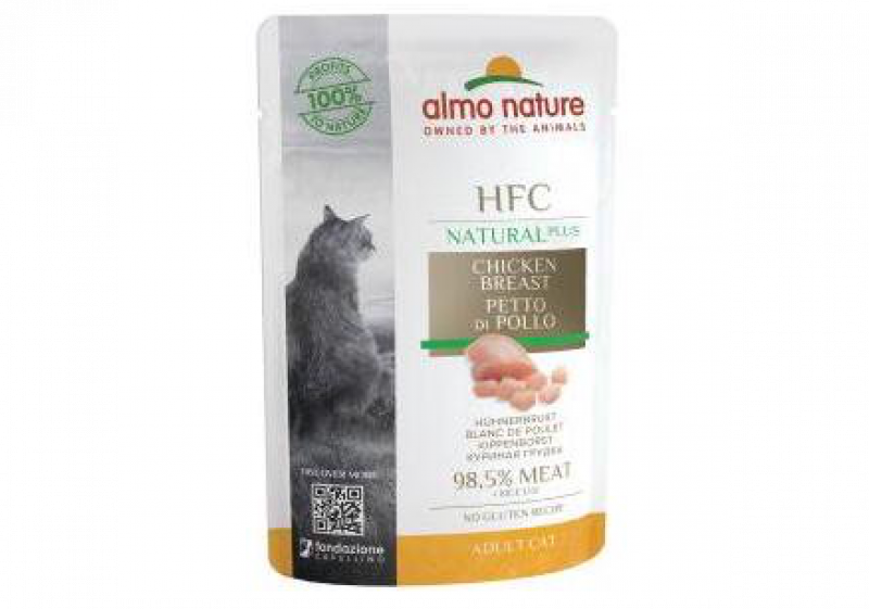 アルモネイチャー オルタナティブ・チキン胸肉のご馳走55g ねこハウス222 デリバリーの注文 DELI-HOLIC アルモネイチャー キャットフード