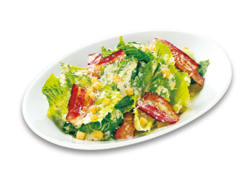 Lettuce　テイクアウトの注文　and　Bacon　PIZZA　三鷹　with　CUOMO　DELI-HOLIC　Salad　Caersar　特製ベーコンとロメインレタスのシーザーサラダ　SALVATORE