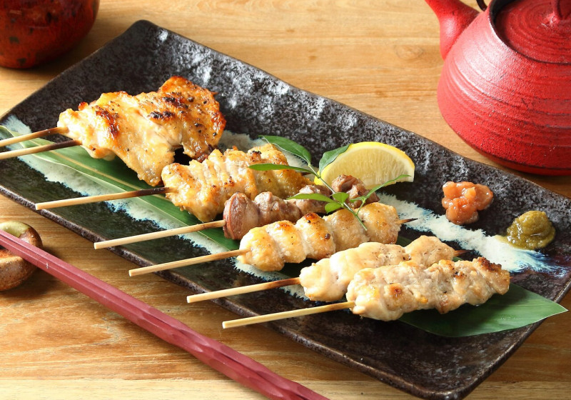 串焼き盛り合わせ 串焼き盛り合わせ6種（もも・ささみ・皮・ぼんじり・砂肝・手羽先