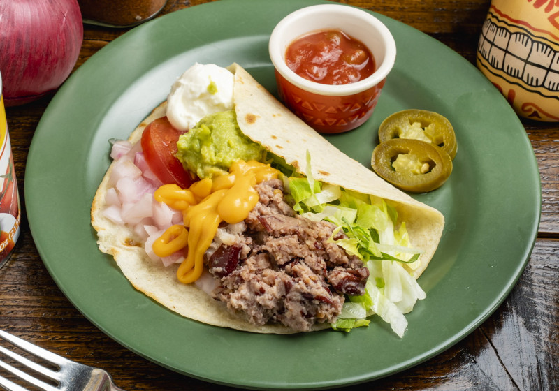 ダブルビーンズタコス | タコス&バーCOYOTE | テイクアウトの注文