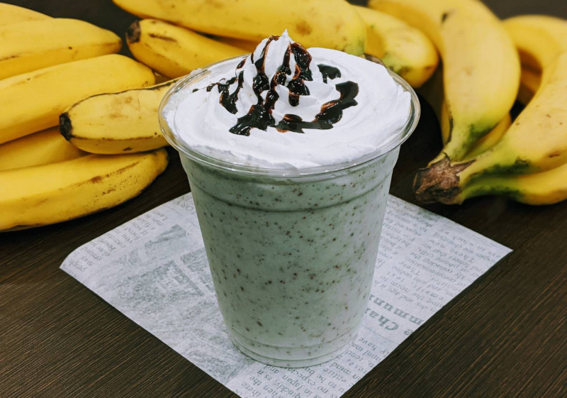 チョコミントバナナジュース / Chocolate Mint Banana Juice | Kitchen