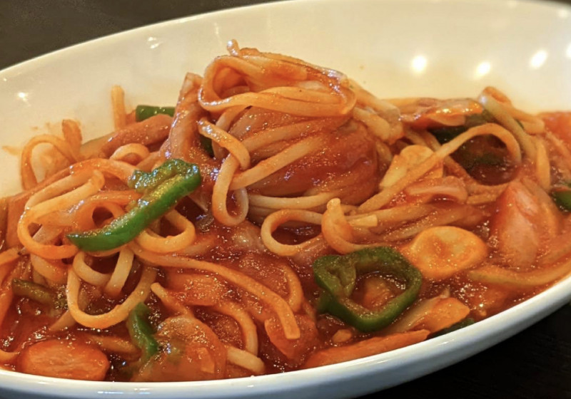 激辛ナポリタン / Burn hot Neapolitan | Kitchen & BAR -SARU883 激辛ナポリタン / Burn hot Neapolitan | Kitchen & BAR -SARU883