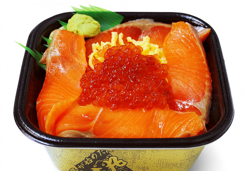 サーモンイクラ丼 | DONBURI STAND 稲毛丼丸 | テイクアウトの注文