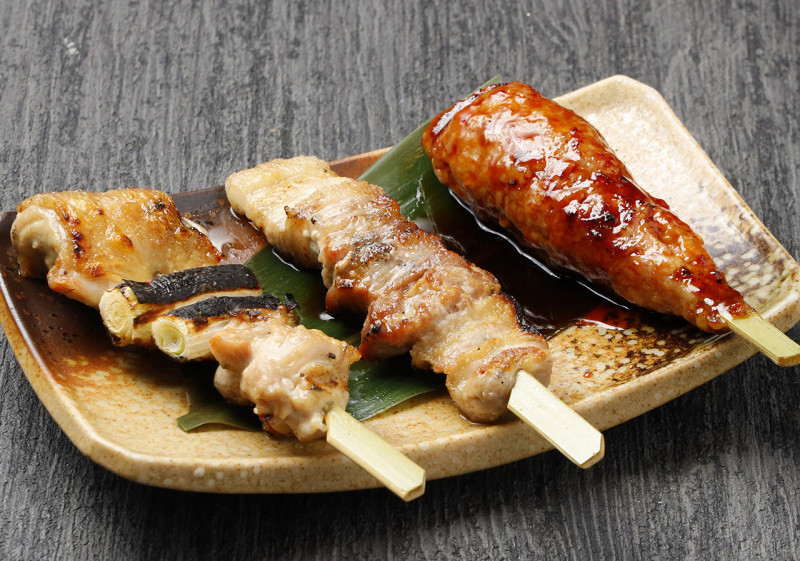 厳選串盛り合わせ 3 special skewers | 俺のやきとり割烹吉祥寺